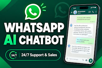 build a whatsapp ai chatbot for customer support and sales