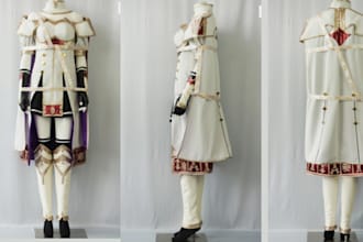 do sewing patterncustom cosplay costume fabric eva foam anime costume commission