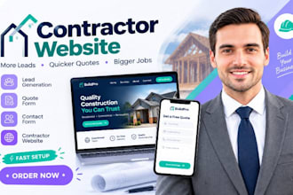 build contractor lead generation contractor quote form contractor contact form