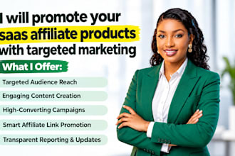 promote your saas affiliate products with targeted marketing