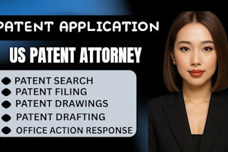 file your US patent application with a registered patent attorney for you
