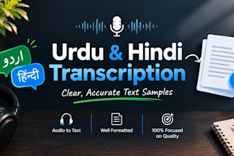 do accurate urdu and hindi to english transcription