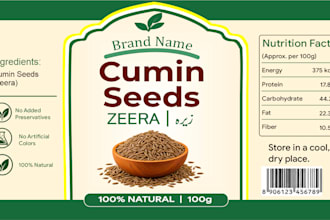 design professional product tags and labels in coreldraw