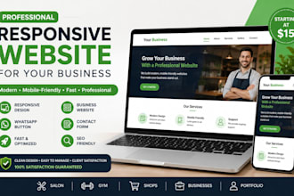 build a responsive small business website