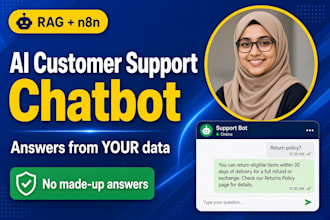 build an ai customer support chatbot with rag using n8n