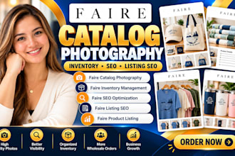 faire listing images faire optimization faire wholesale SEO faire ads faire mark