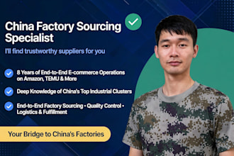 chinese factory procurement and product image editing