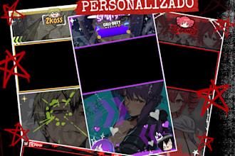 custom anime overlay for your stream