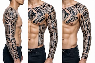design your polynesian tribal tattoo