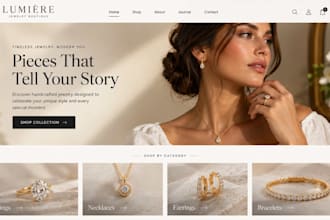 design squarespace jewelry boutique website jewelry boutique website design