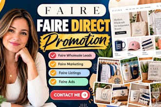 faire direct promotion faire wholesale leads faire marketing faire listings fair