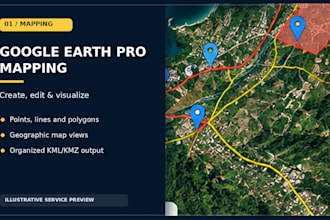 create, edit and map geospatial data in google earth pro