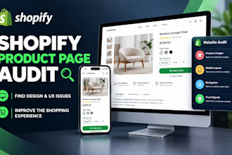 audit your shopify product page design and identify conversion issues