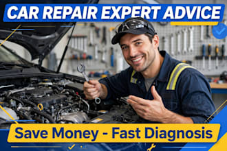 give expert car repair advice and diagnostic consultation