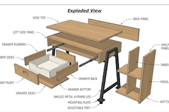 design DIY shed and pallet woodworking plans with cut lists and sketchup 3d