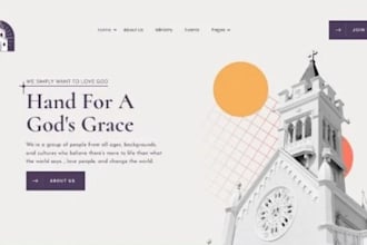 design squarespace ministry event website church website community outreach site