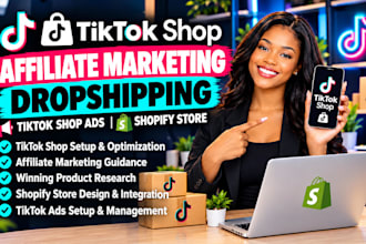 setup tiktok shop affiliate kradim dropshipping tiktok shop ads shopify store