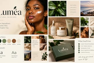create a professional brand mood board and visual direction