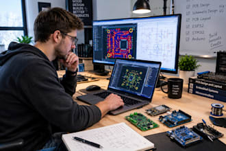 do pcb design, schematic design, esp32 pcb, stm32 pcb, arduino pcb, pcb layout