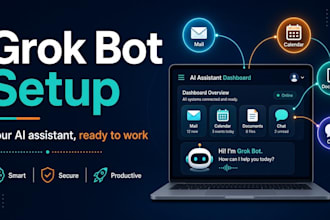 set up your grok bot ai assistant to automate your work