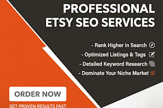 do etsy SEO real estate templates canva flyer digital products keyword research