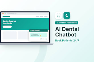 build an ai chatbot for your dental clinic website to book patients 24 7