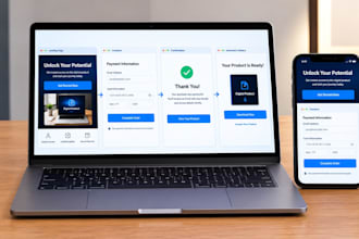 create a systeme io digital product funnel with checkout and automatic delivery