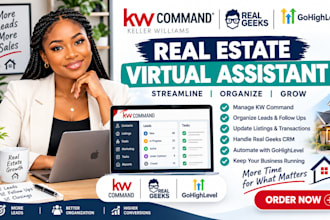 kw command keller williams real geeks real estate virtual assistant gohighlevel