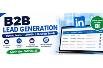 generate b2b leads and close sales