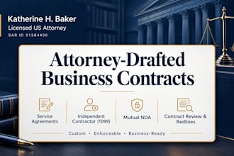 draft a bulletproof independent contractor agreement or freelancer contract