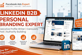 linkedin b2b personal branding expert executive profile writer carousels post