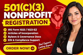 help form and register your US nonprofit organization
