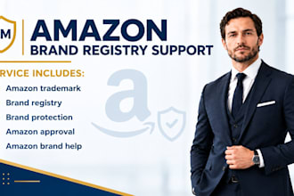 set up amazon brand registry with trademark verification support