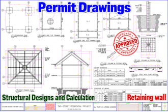 usa pe seal drawing retaining wall lvl load bearing calculations structural icf