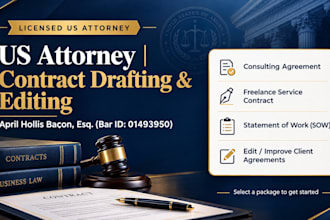 draft a custom independent contractor or freelance service contract