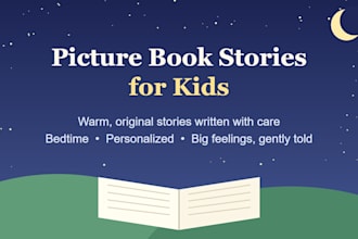 write a heartwarming picture book story for kids
