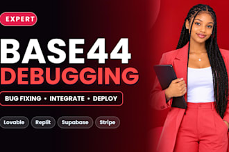 be base44 expert bug fixing debugging integrate lovable replit mvp deployment