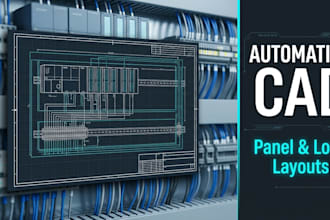 draft industrial automation layout maps and setup documentation