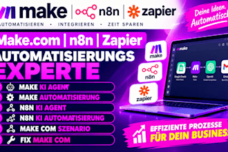 fix make com n8n ki agent make com szenario make automatisierung made com zapier