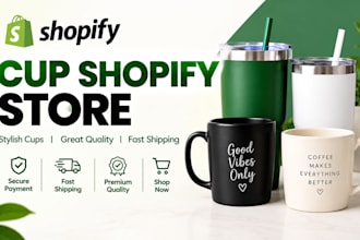design elegant cup store