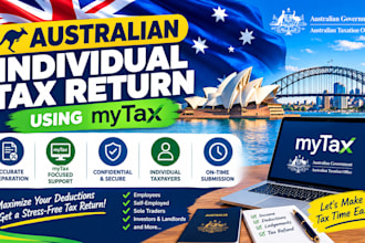 prepare your australian individual tax return using mytax