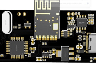 design rf pcb layout, antenna integration and controlled impedance
