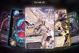 design tcg card template card frame trading card game art ccg card game