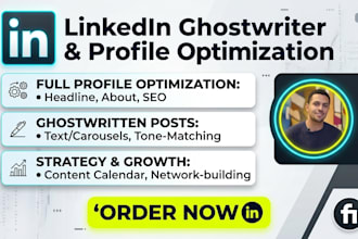 be your linkedin ghostwriter and personal brand strategist