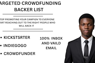 build a targeted backer list for your campaign