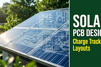 solar charger controller circuit layout and schematics