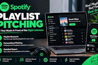 pitch your music to spotify playlists