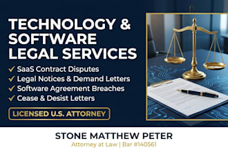 draft a powerful demand letter for your saas contract dispute