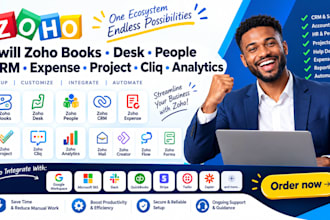 do zoho books zoho desk zoho people zoho CRM zoho expense project cliq analytics