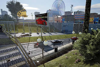 build roblox city game map in roblox studio